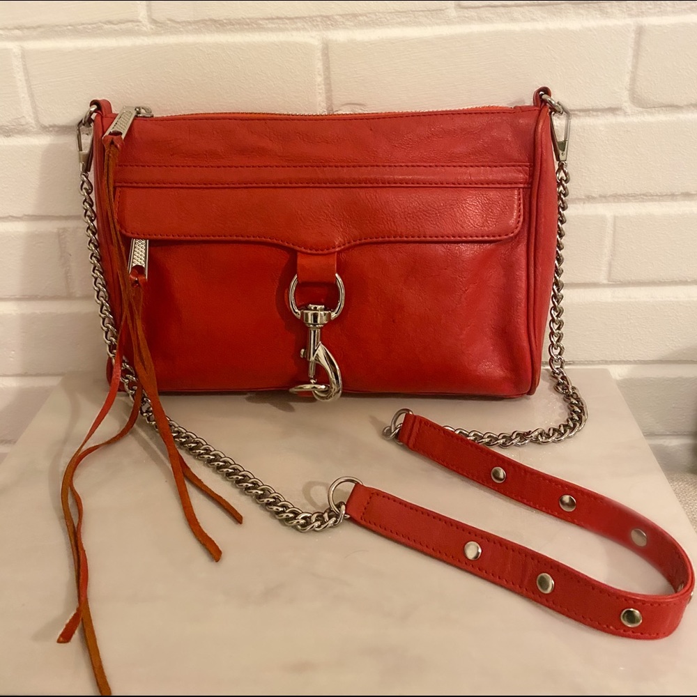 REBECCA MINKOFF Red M.A.C. Crossbody